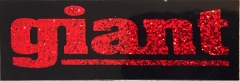 giant (Red Sparkle) - 3" x 1"