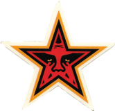 Star (Orange/Red) - 3.5"